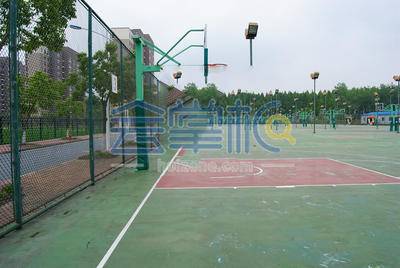 上海电机学院临港校区篮球场基础图库63